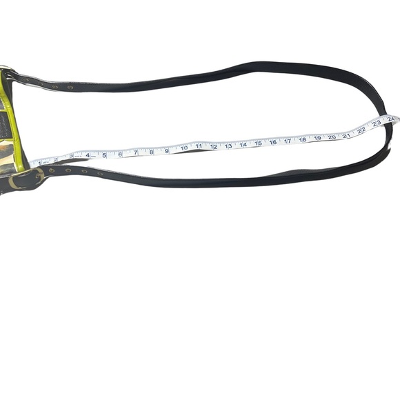 Mackenzie Childs Courtly Check Crossbody Bucket Bag Quirky Maximalist Unique - Picture 11 of 11